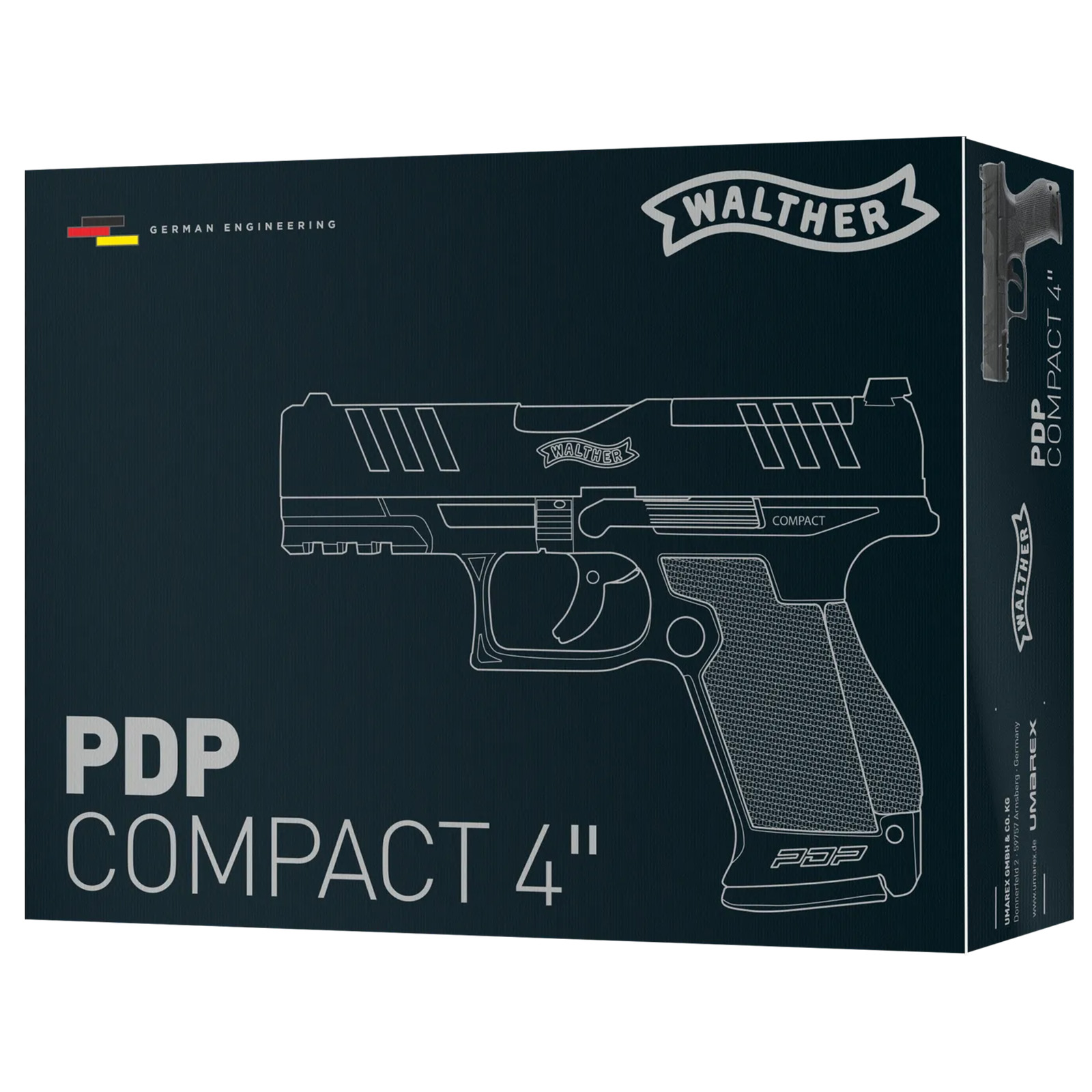 WALTHER PDP Compact 4" CO₂ Luftdruckpistole – Bild 7