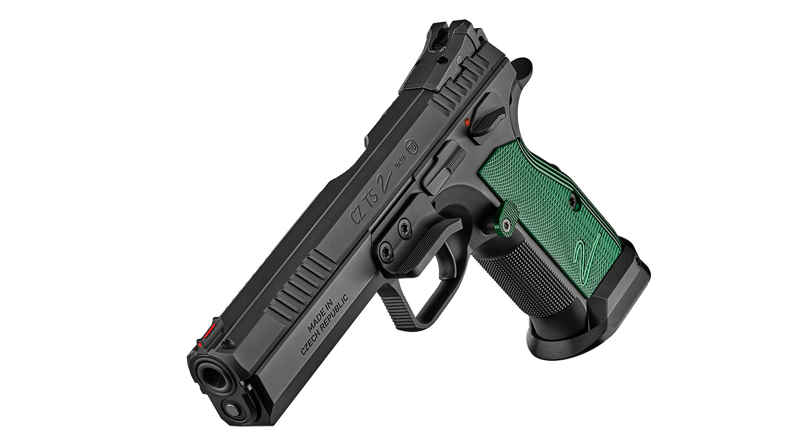CZ TS 2 Racing Green 9mm Luger – Bild 2