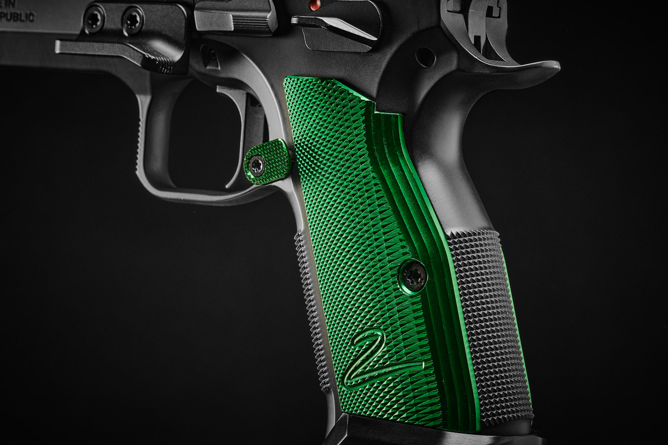 CZ TS 2 Racing Green 9mm Luger – Bild 7