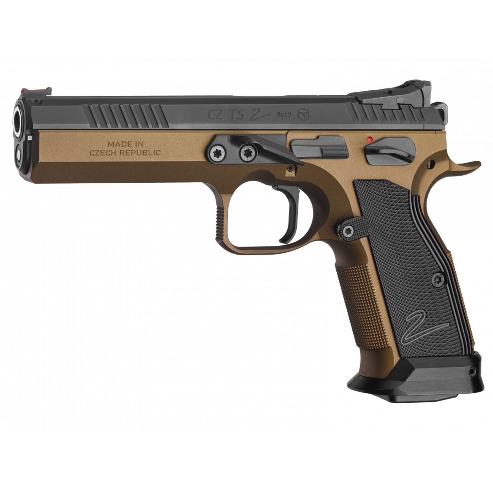 CZ TS 2 Deep Bronze 9mm Luger