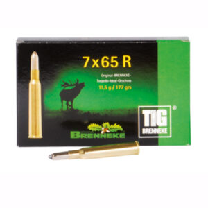 BRENNEKE. 7x65 R TIG