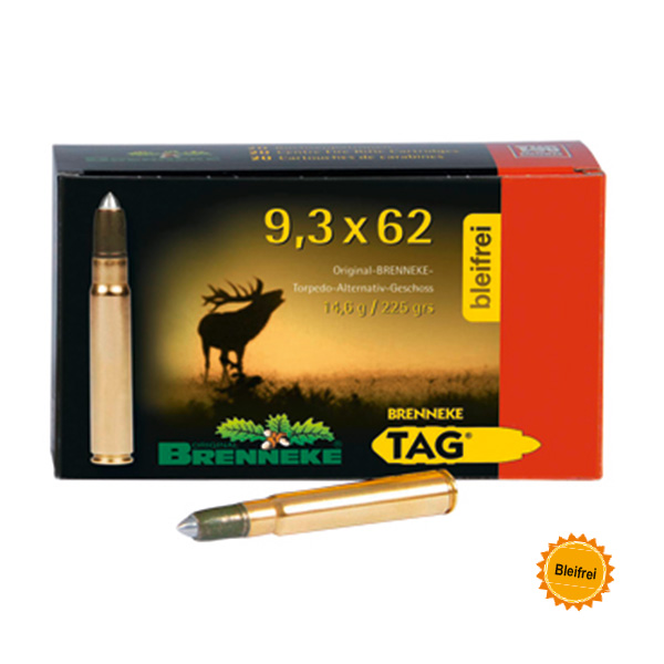 BRENNEKE 9,3x62 TAG