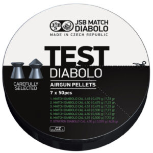 JSB Match Test für Luftpistole 0,475g-0,500g