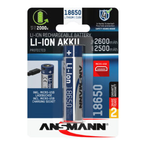 ANSMANN Li-Ion Akku 18650