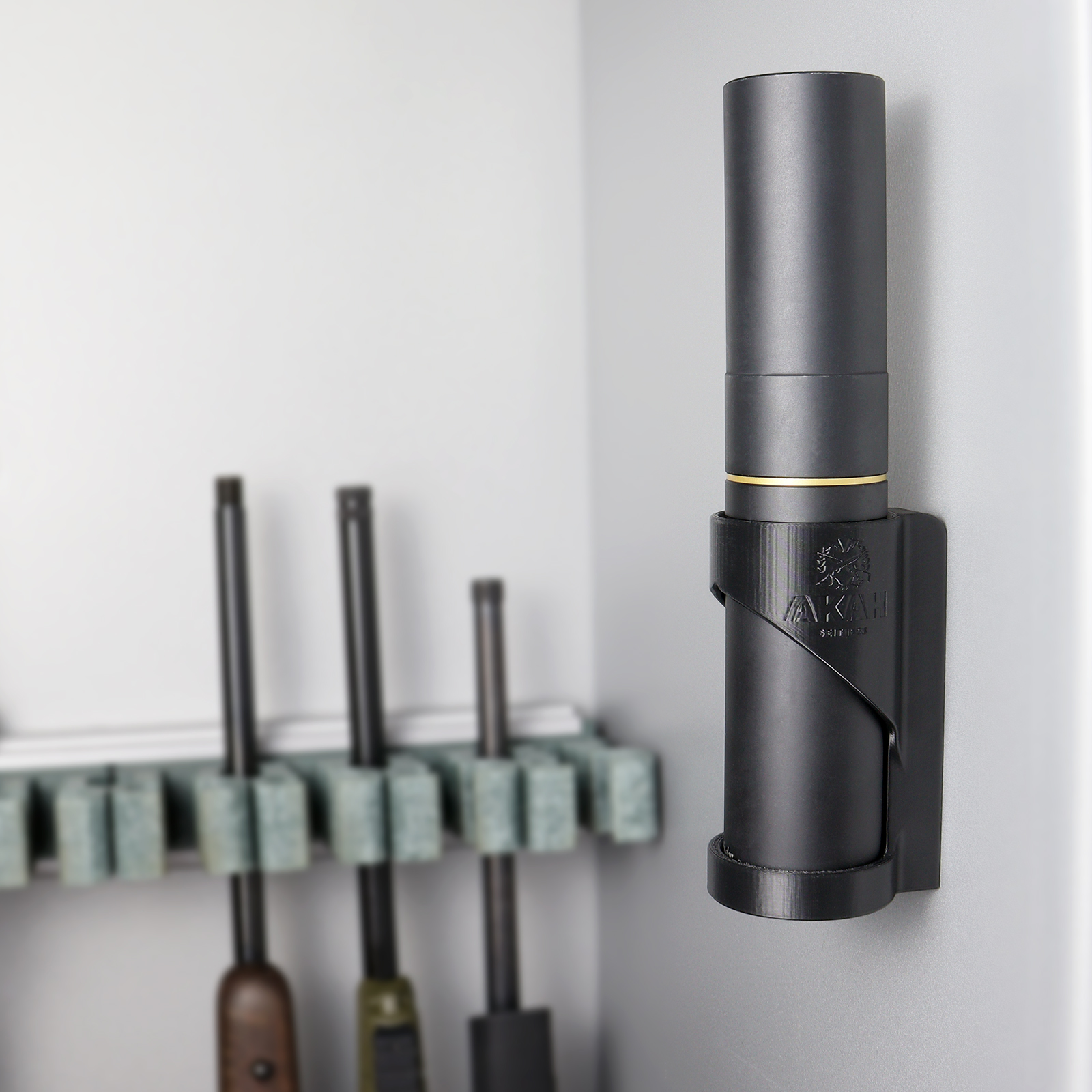 AKAH Schalldämpferhalter Ø50,5 mm magnetisch – Bild 4