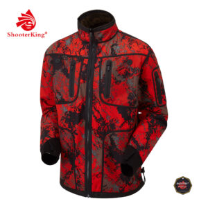 SHOOTERKING Softshell Jacke wendbar Forest Mist rot