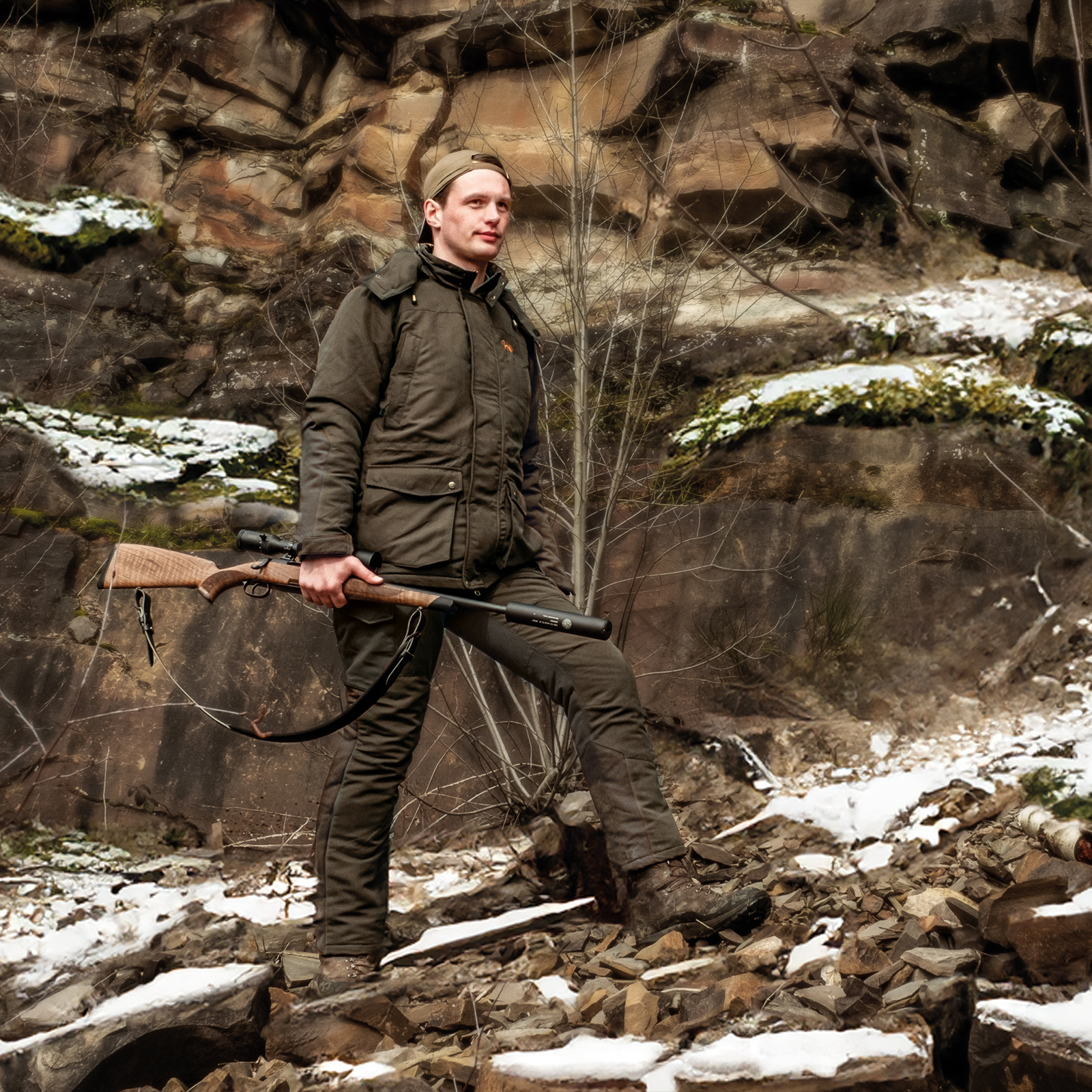 HOUSE OF HUNTING Winterhose mit Latz FINN – Bild 8