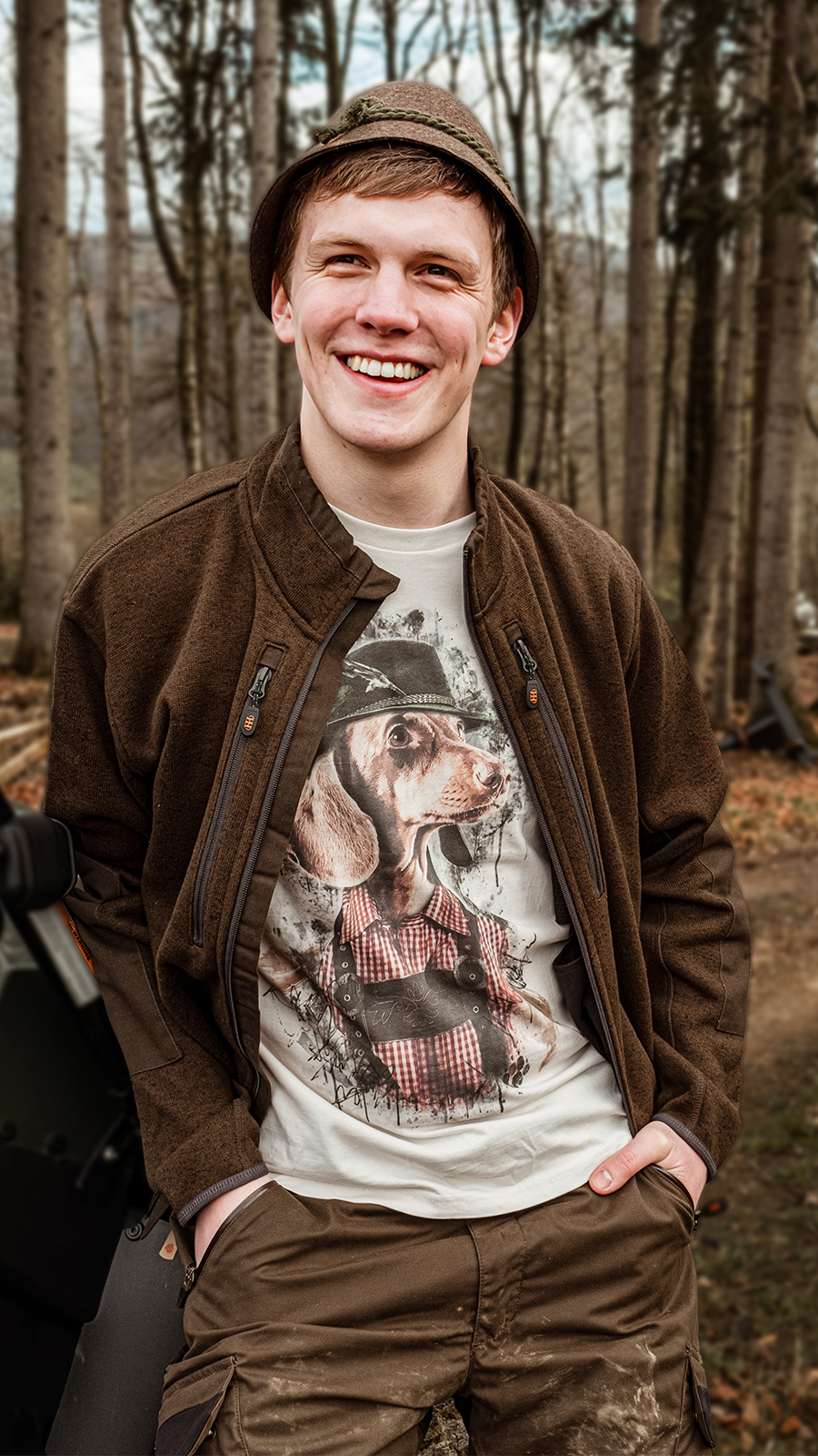 HOUSE OF HUNTING Strickfleece-Jacke BJÖRN – Bild 30