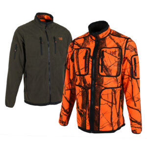 HOUSE OF HUNTING Wendbare Fleecejacke CAMO BLAZE