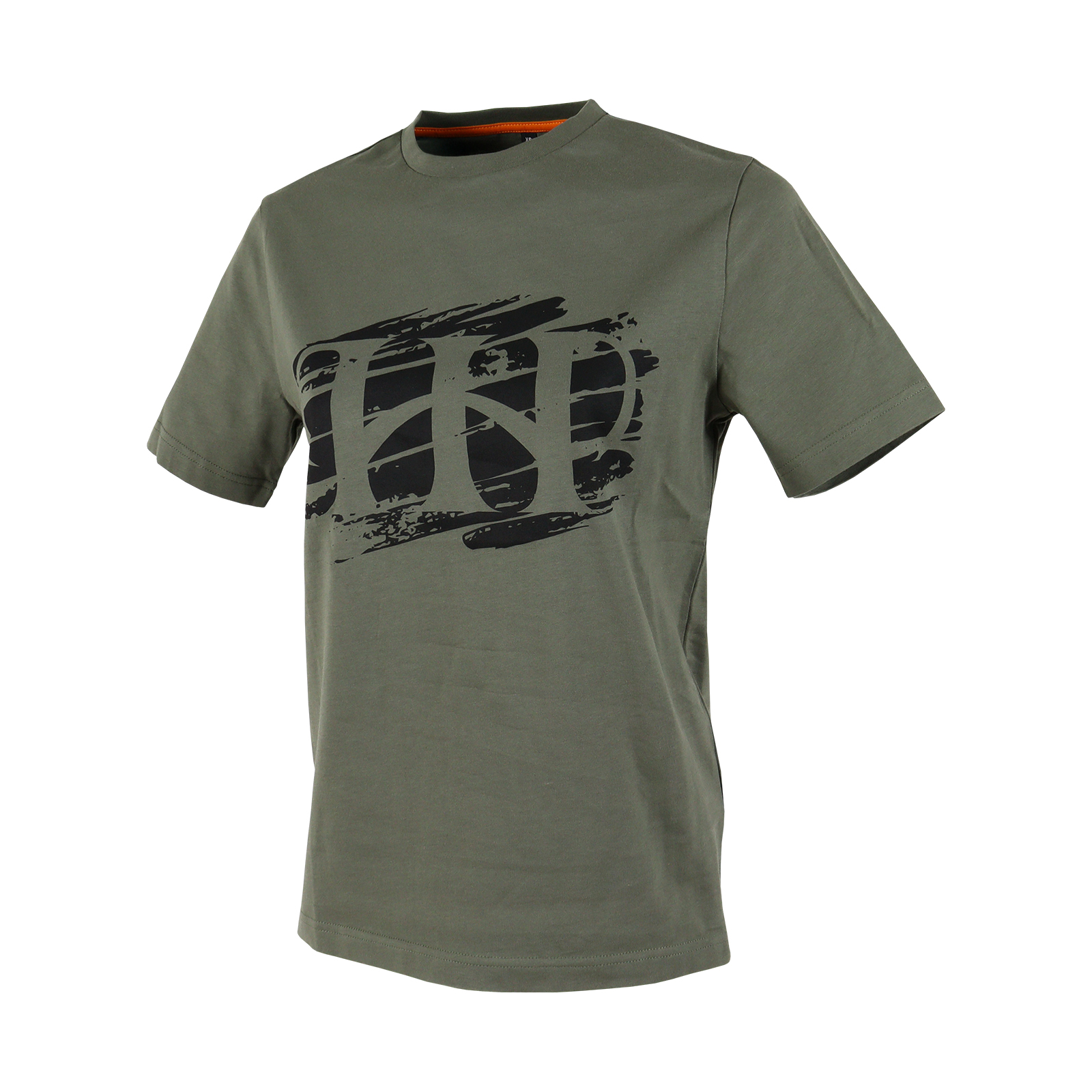 HOUSE OF HUNTING T-Shirt Brush Print grün – Bild 6