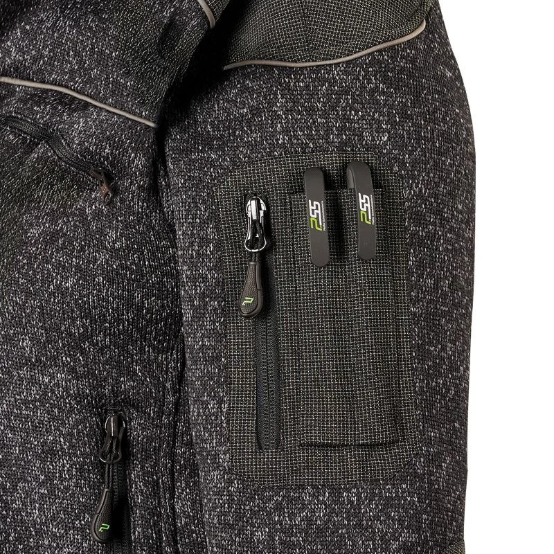 PSS X-treme Arctic Faserstrickjacke / anthrazit – Bild 20