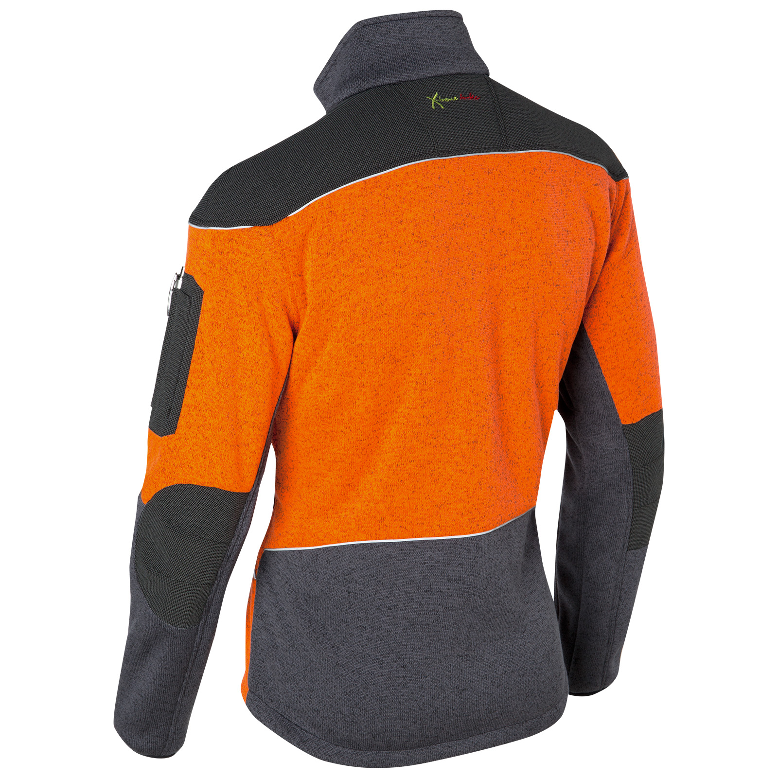 PSS X-treme Arctic Faserstrickjacke grau/orange – Bild 27