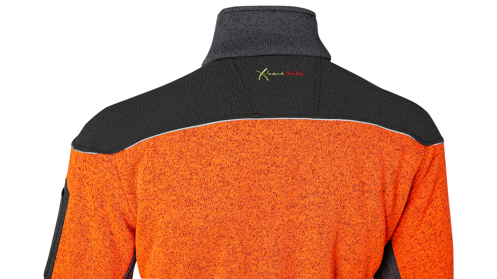 PSS X-treme Arctic Faserstrickjacke grau/orange – Bild 35