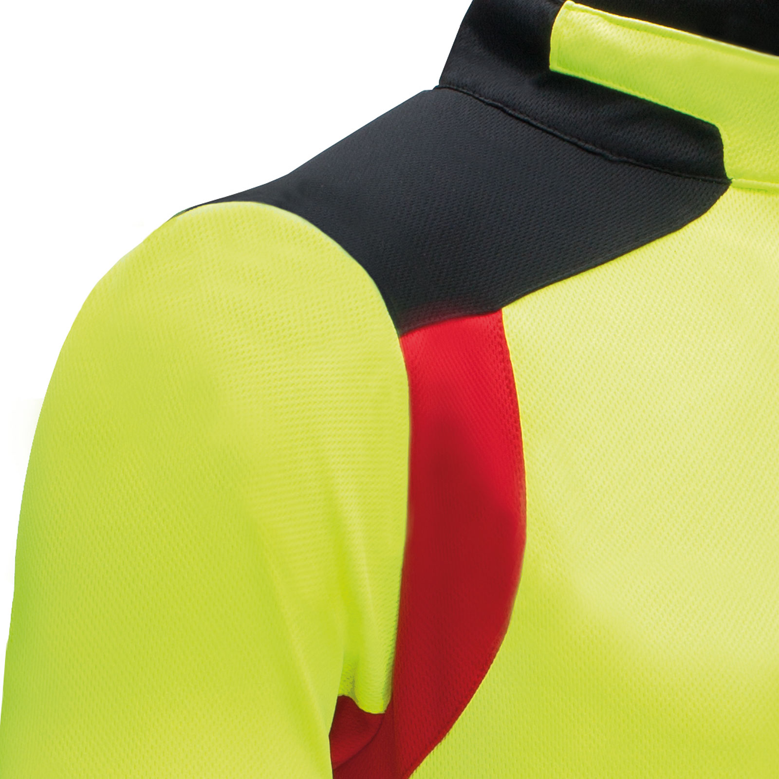 PSS X-treme Skin Kurzarm-Shirt gelb/rot – Bild 9