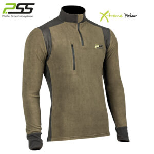 PSS X-treme Polar Fleeceshirt grün/schwarz