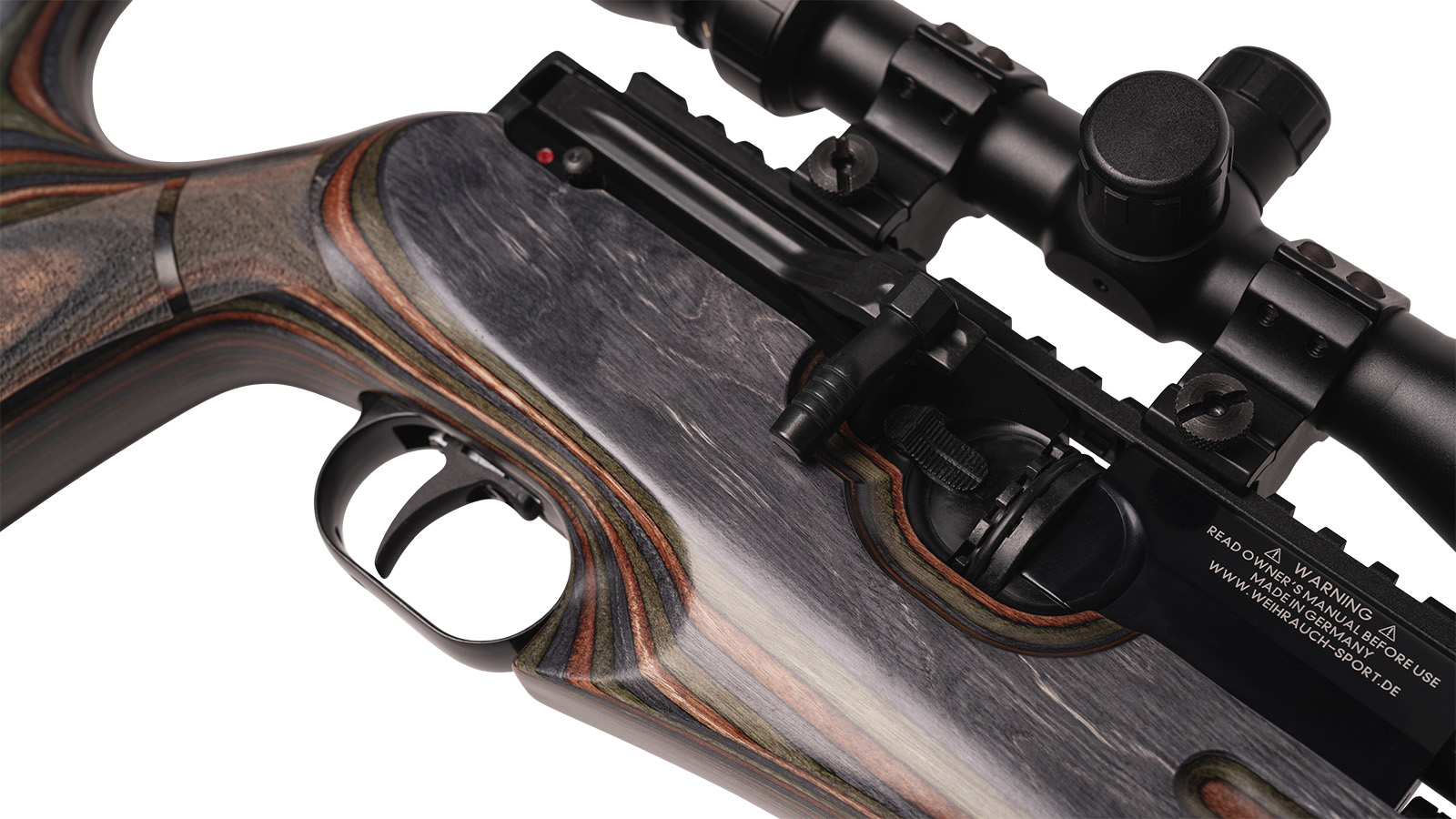 WEIHRAUCH HW 100 X-S Schichtholz Luftgewehr – Bild 9
