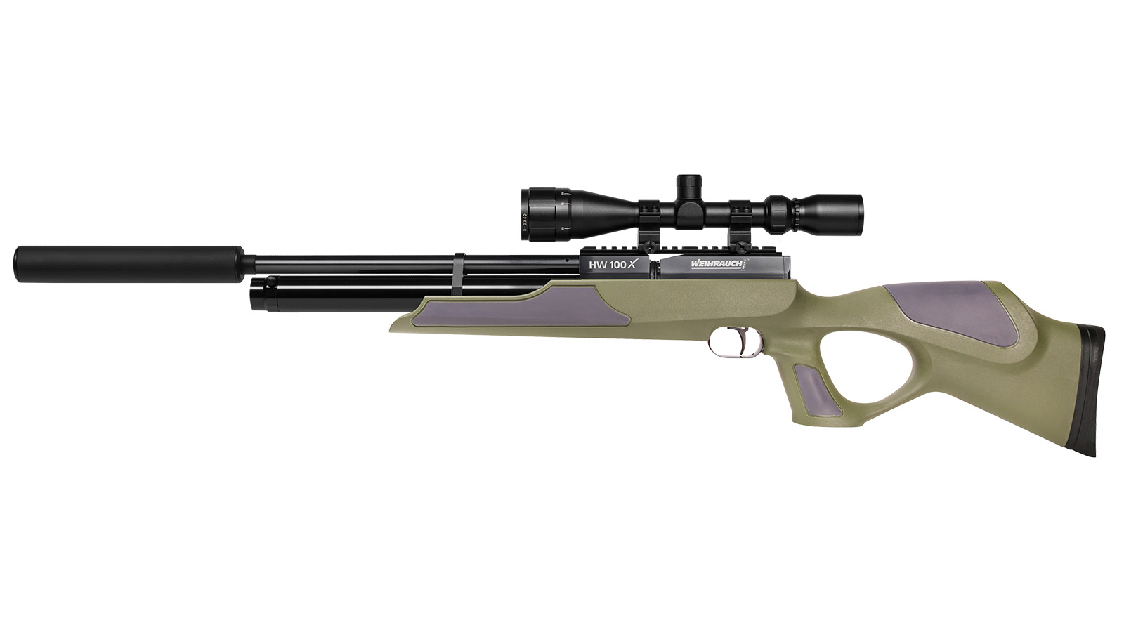 WEIHRAUCH HW 100 X-T Synthetikschaft Luftgewehr – Bild 2